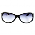 Merona Round Sunglasses - Black Frame