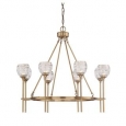 Savoy House Garland Warm Brass 8-light Chandelier