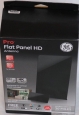 Ge Pro Flat Panel Hd Antenna 33681 - Black -