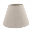 130mm x 230mm x 170mm(Bot D x Top D x H)Pure Color Table LampShade Gray