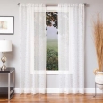 Softline Sabrina Medallion Sheer Curtain Panel