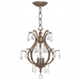 Crystorama Lighting Group 5560-CL-MWP Dawson 3 Light 16