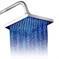 Sumerain Chrome-Finish LED Thermal Showerhead