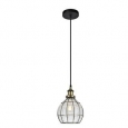 Noely Collection Pendant D7.3 H10.8 Lt:1 Antique Bronze Finish