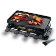 Swissmar KF-77041 8-person Gourmet Black Raclette Grill