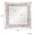 Allan Andrews Mila Square Modern Mirror