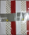 (lot Of 2) Spritz Gift Wrap Tissue Paper 20 Sheets White & Gold W/ Polka Dots
