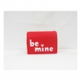 Valentine's Day Be Mine Red Felt Mailbox - Spritz