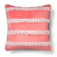 Alexis Pom Pom Pillow 18x18 Pink - Sheringham Road