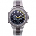 Stuka Men's SR-71 Black and Yellow Analog/ Digital Hybrid Dial Watch