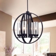 Yuval Oil Rubbed Bronze 19-inch Round Pendant Light