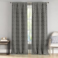 Duck River Joyce Black/Grey/Green/Metallic Blackout Curtain Panel Pair (As Is Item)