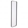 Rectangular Metal Back Mirror Black