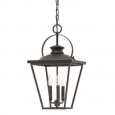 Aztec Lighting Transitional 3-light Olde Bronze Pendant