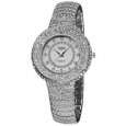 Burgi Women's Diamond and Crystal-Accented Bracelet Watch