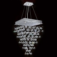 Worldwide Lighting W83237C20 Icicle 5 Light Crystal Chandelier