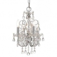 Crystorama Lighting Group 3224-CL-SAQ Imperial 4 Light 12