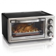 Hamilton Beach Black Convection 6-slice Toaster Oven w/ Broiler