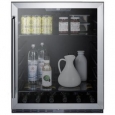 Summit AL57GCSS 24 Inch ADA Built-In Undercounter glass Dorr Beverage Center