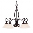 Savoy House Oxford English Bronze 5-light Chandelier