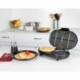 Kalorik Black Stainless Steel Double Belgian Waffle Maker