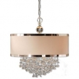 Uttermost Fascination 3-light Off-White Drum Pendant