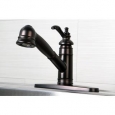 Vintage Oil Rubbed Bronze Pullout Kitchen Faucet