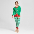 Women's Pajama Set - Green L - Wondershop