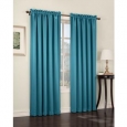 Sun Zero Galia Rod Pocket Room Darkening Window Curtain Panel or Valance