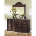 Signature Designs by Ashley North Shore Dark Brown Bedroom Mirror