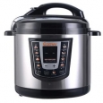 Costway 1000 Watt 6-quart Electric Pressure Cooker Brushed Stainless Steel