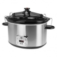 Kalorik Stainless Steel 8-quart Digital Slow Cooker with Locking Lid