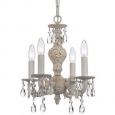 Crystorama Lighting Group 5024-CL-S Sutton 4 Light 13-1/2