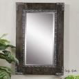 Uttermost Malton Rustic Wood Mirror