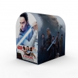 32ct Valentine's Day Star Wars Ep.8 Mailbox with Cards, Multi-Colored