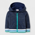 Baby Boys' Varsity Hoodie -  Blue Heather 3-6 Months, Cat & Jack