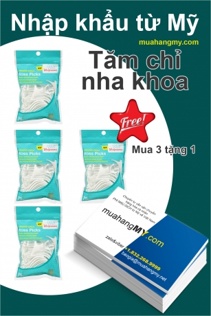 Tăm chỉ nha khoa - Mua 3 tặng 1