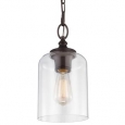 Hounslow Mini Oil Rubbed Bronze 1-light Pendant