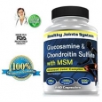 Glucosamine Chondroitin MSM Supplement Advanced Joint Complex by Healthy Joints System - 240 Tablets