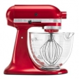 KitchenAid KSM155GBCA Candy Apple Red 5-quart Artisan Tilt-Head Stand Mixer