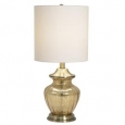 Decor Therapy Gold-tone/Antique Brass Mercury Glass Table Lamp