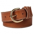 Women's Wide Belt With Stitch Cognac Xs - Mossimo Supply Co.