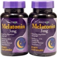 Natrol Melatonin Twin Pack 3 mg - 60 Tablets Each
