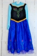 Disney Frozen Anna Dress Princess Deluxe Child Costume Dress Size Medium 7-8new