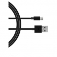 Usb-type C Single Usb - 2.0a Charging Cable- Black