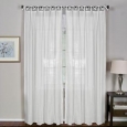 Elrene Greta Juvenile Tab Top Sheer Curtain Panel