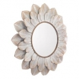 Flora Mirror Distressed Brown