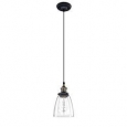 Glass industrial edison pendant lamp light