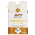 RAW Sugar Hard To Hold Lemon Pure Bath Soap - 2 Count