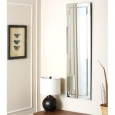 Abbyson Loft Rectangle Wall Mirror - Silver